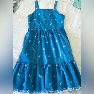 Girls' beautiful layered laced ruffle dress size 14. Bundle Deals!